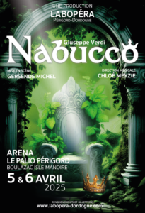 Lire la suite à propos de l’article LABOPERA : NABUCCO le 6 avril 2025 au PALIO