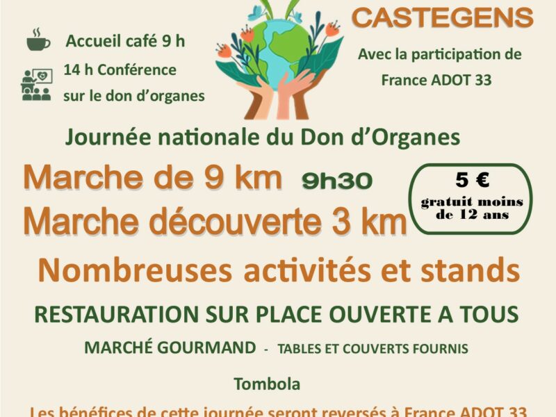 CLUB DE ST MAGNE DE CASTILLON : journée nature et santé le 22 juin 2025