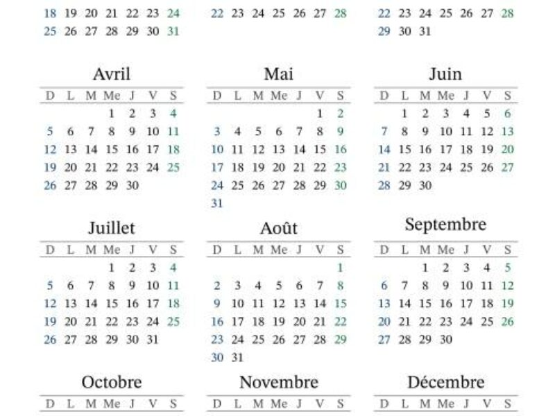 SECTEUR DES TRUFFIERS : CALENDRIER 2026