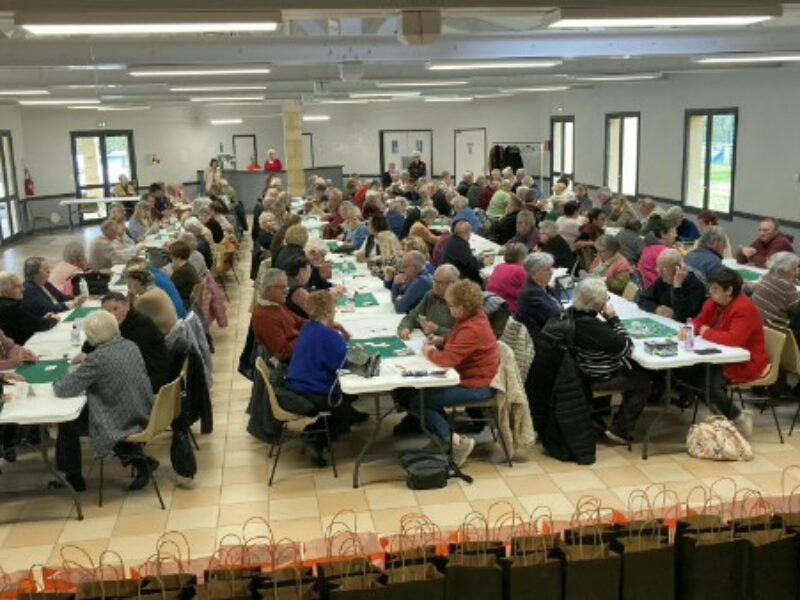 🎉 Un beau succès pour le concours de belote de Lacropte !