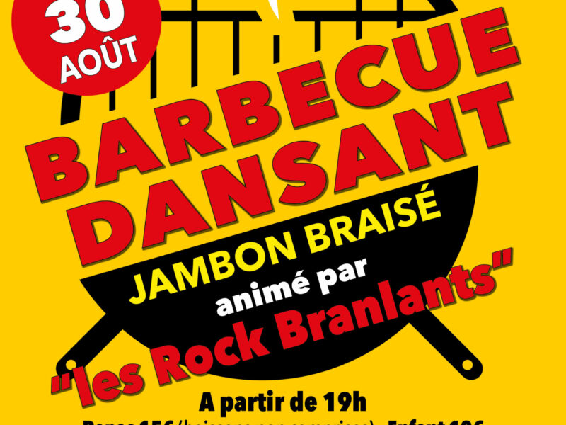 Club de Beauronne : BARBECUE DANSANT le samedi 30 aout 2026